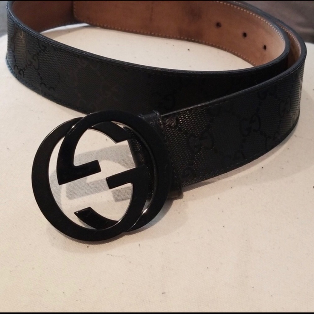GUCCI GG LIMITED EDITION BELT SIZE 85 UNISEX